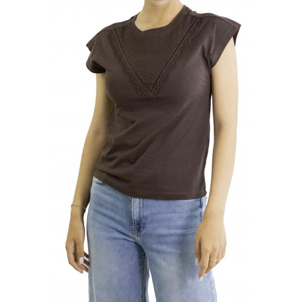T shirt con ricami Only